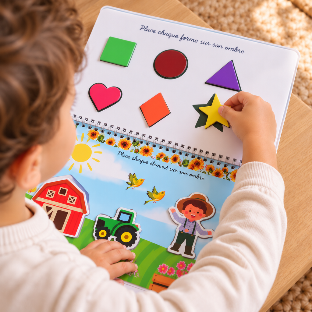 Livret d’activités à scratcher - LA FERME (18mois-3ans)