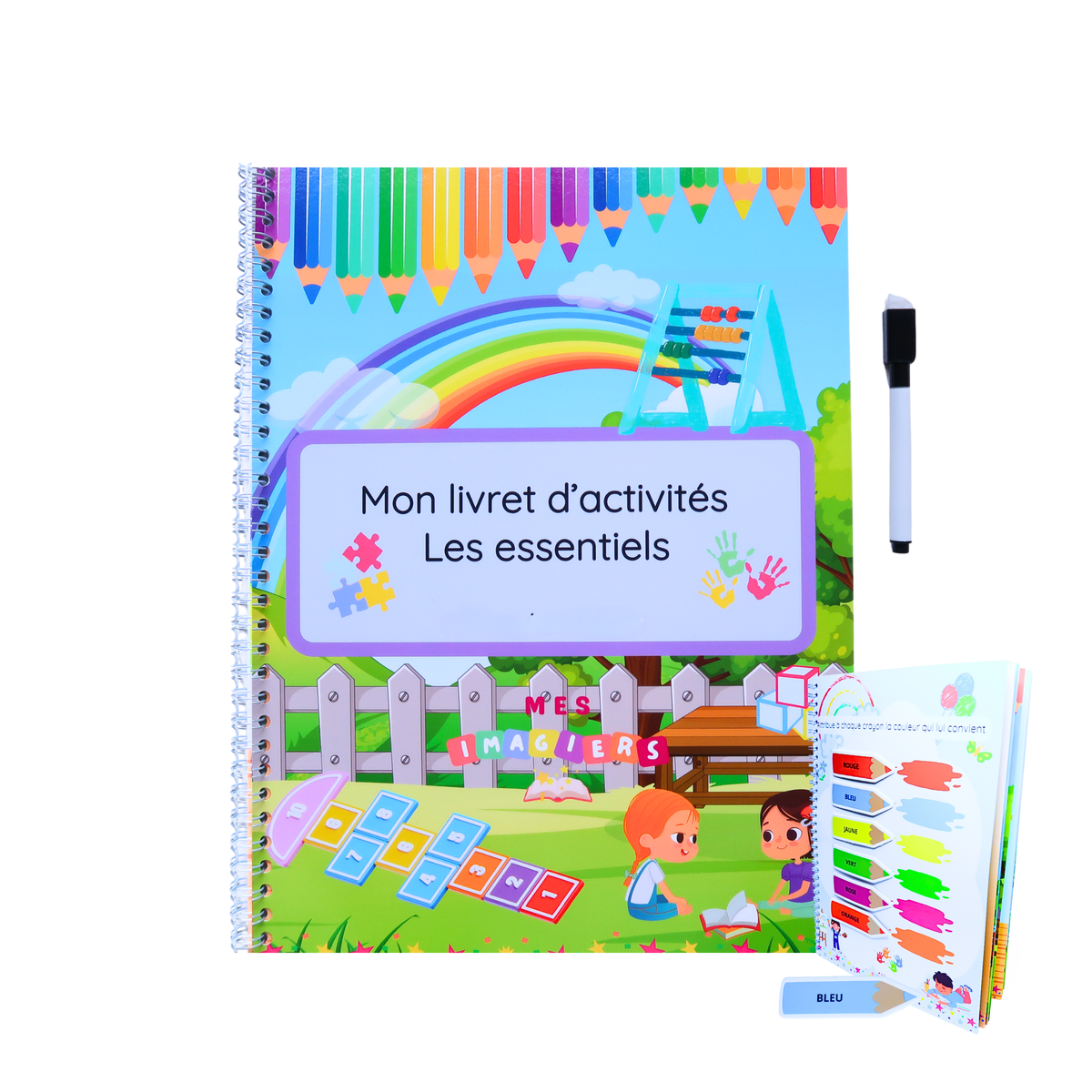 Livret d’activités à scratcher - LES ESSENTIELS (18mois-4ans)